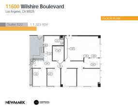 11600 Wilshire Blvd, Los Angeles, CA for rent Floor Plan- Image 1 of 5