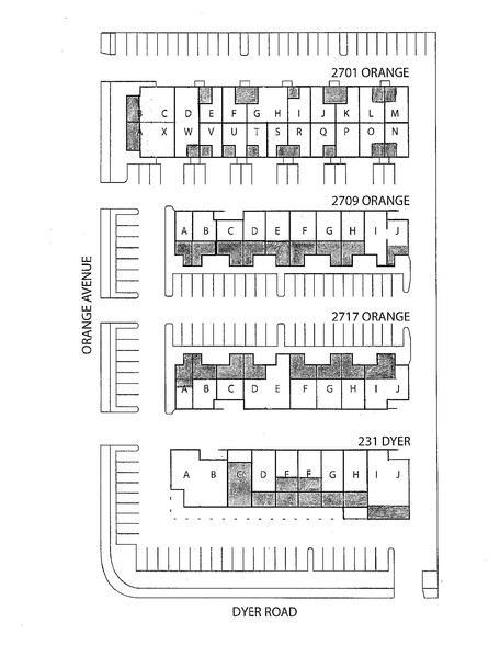 2701 Orange Ave, Santa Ana, CA for rent - Site Plan - Image 2 of 2