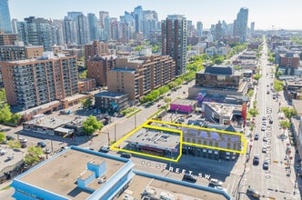 1602-1610 14th St SW, Calgary, AB - AERIAL  map view