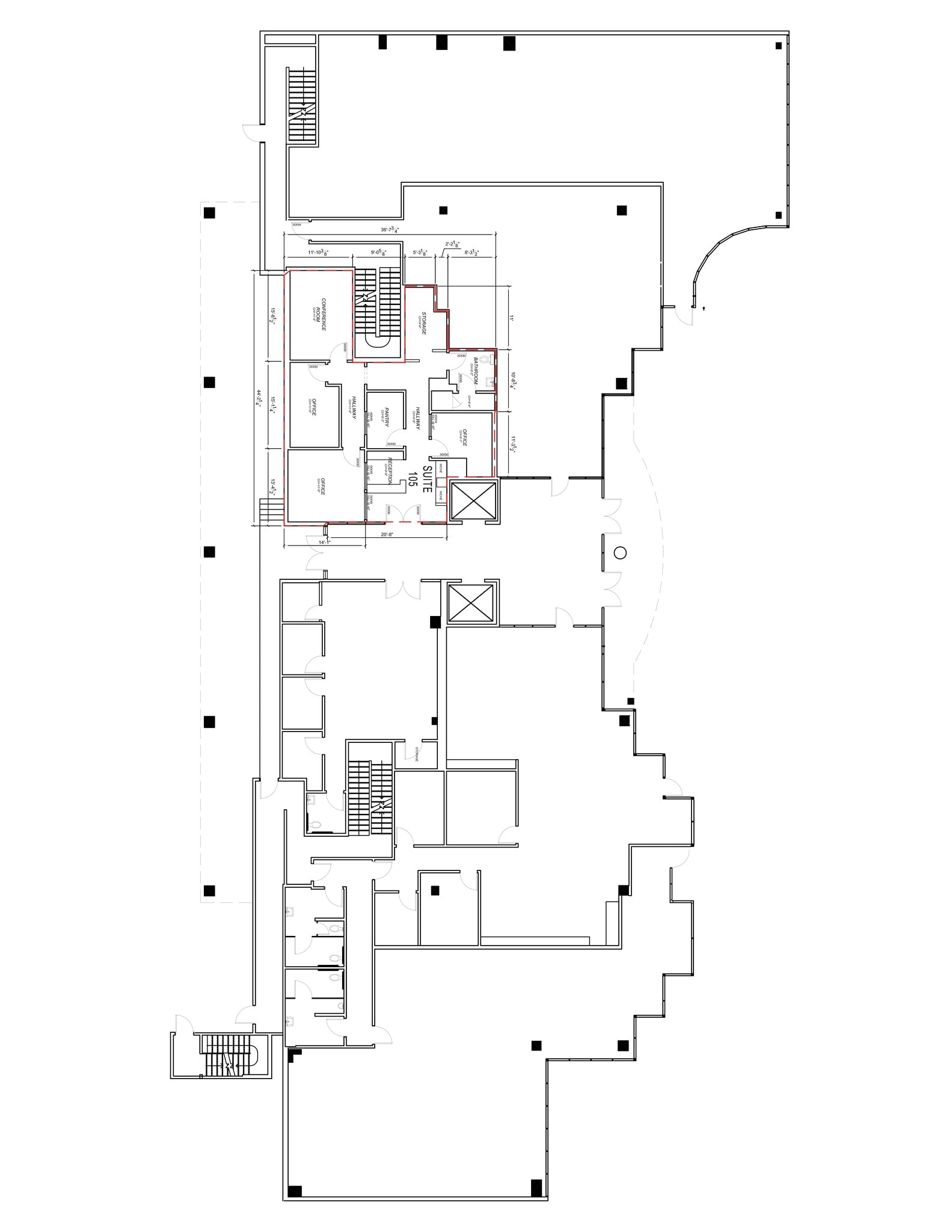 822 S Robertson Blvd, Los Angeles, CA to rent Site Plan- Image 1 of 1