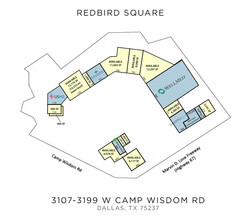 3107 W Camp Wisdom Rd, Dallas, TX for rent Site Plan- Image 1 of 1