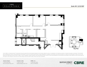 1355 Peachtree St NE, Atlanta, GA for rent Floor Plan- Image 1 of 1