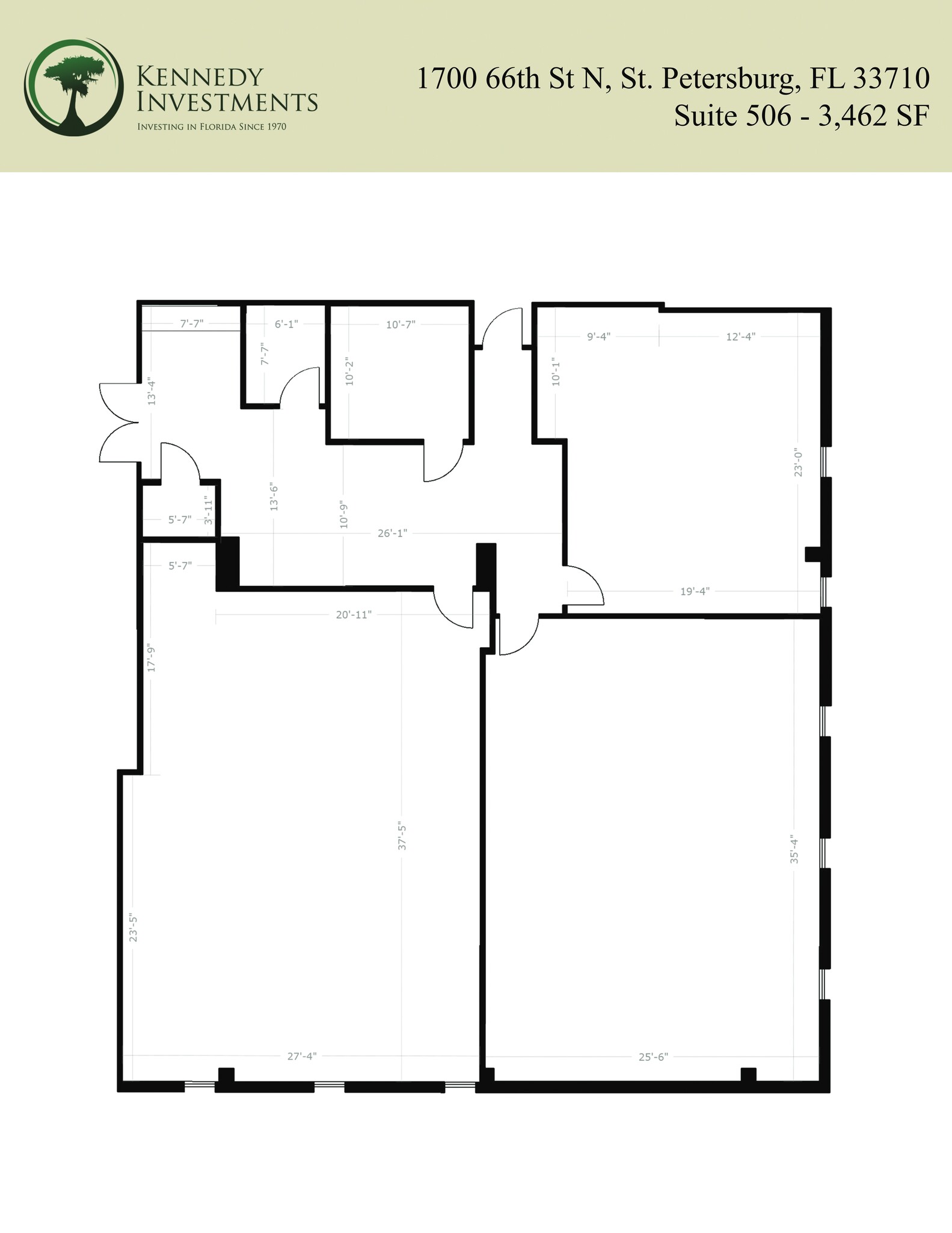 1700 66th St N, Saint Petersburg, FL for rent Site Plan- Image 1 of 1