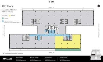 25 Kent Ave, Brooklyn, NY to rent Floor Plan- Image 1 of 1