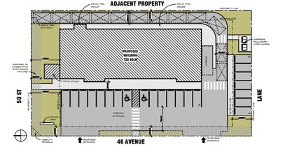 4507 50 St, Innisfail, AB for rent Site Plan- Image 2 of 3