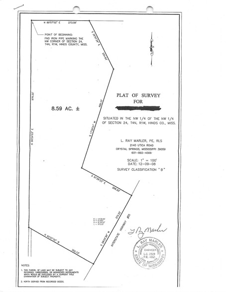 6015 I 55 S, Byram, MS for sale - Site Plan - Image 2 of 2