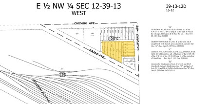 738 N California Ave, Chicago, IL for sale Plat Map- Image 1 of 1