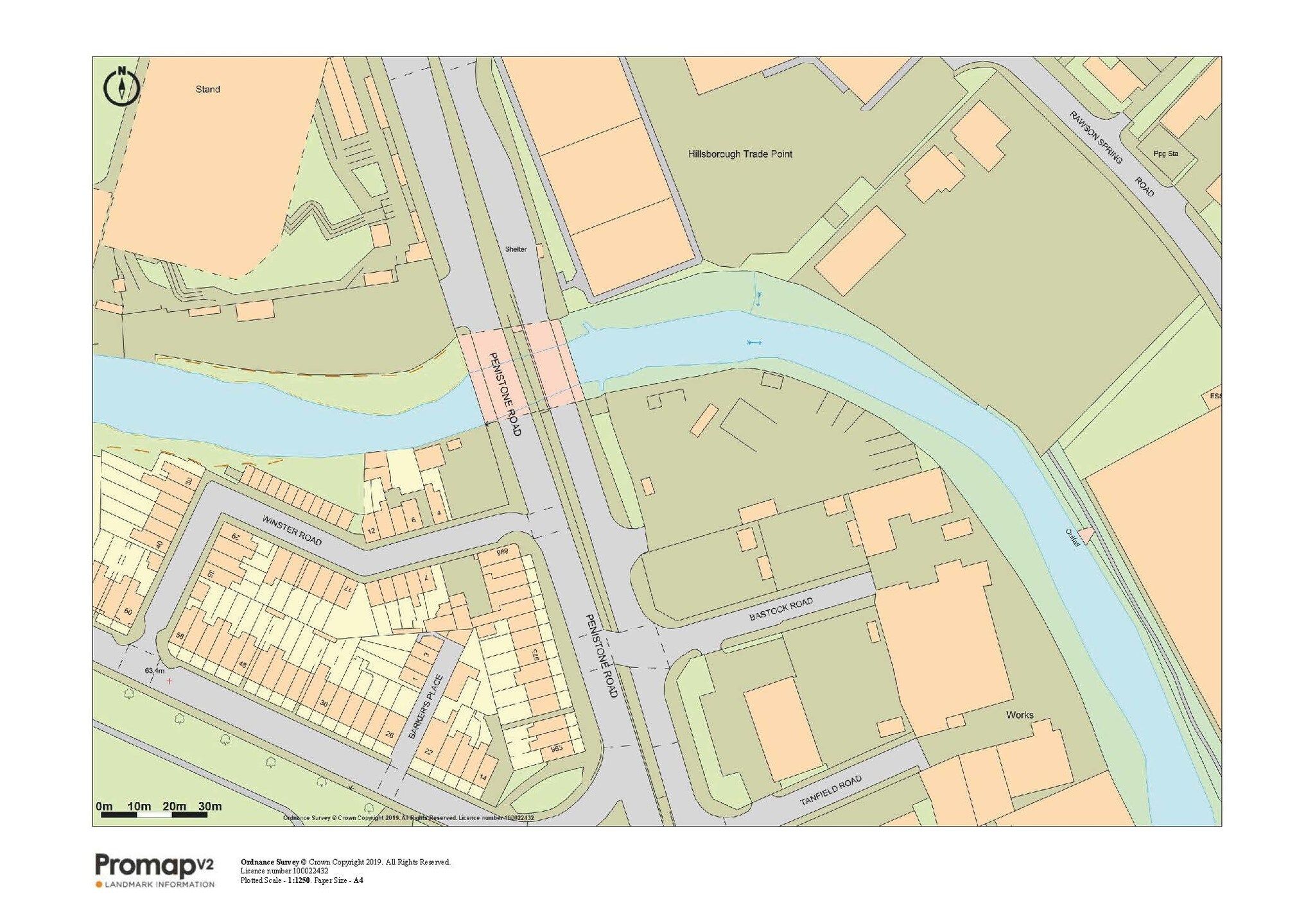 918 Penistone Rd, Sheffield for sale Site Plan- Image 1 of 1
