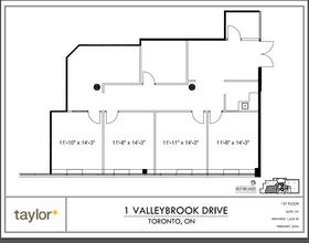 1 Valleybrook Dr, Toronto, ON for rent Floor Plan- Image 1 of 1