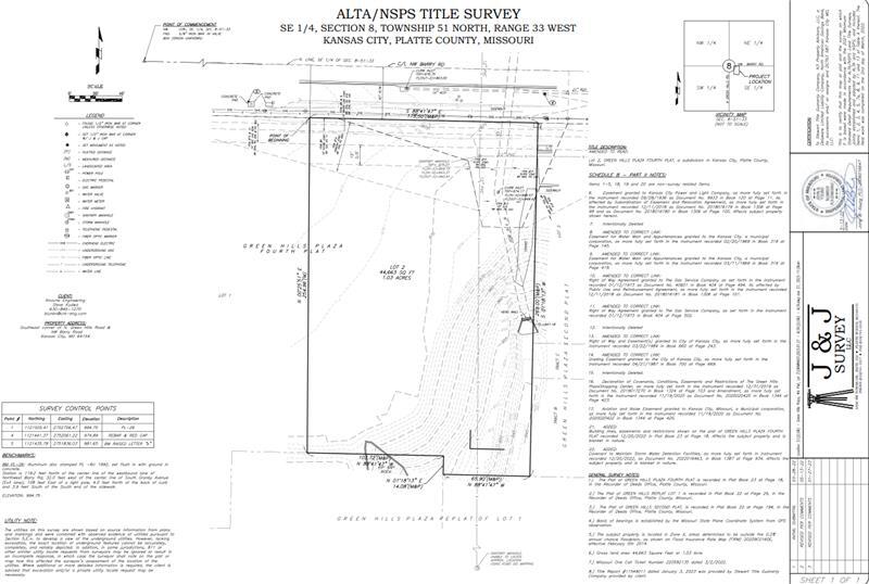 4201 NW Barry Rd, Kansas City, MO for rent - Plat Map - Image 2 of 2