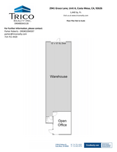 2930-2941 Grace Ln, Costa Mesa, CA for rent Floor Plan- Image 1 of 1