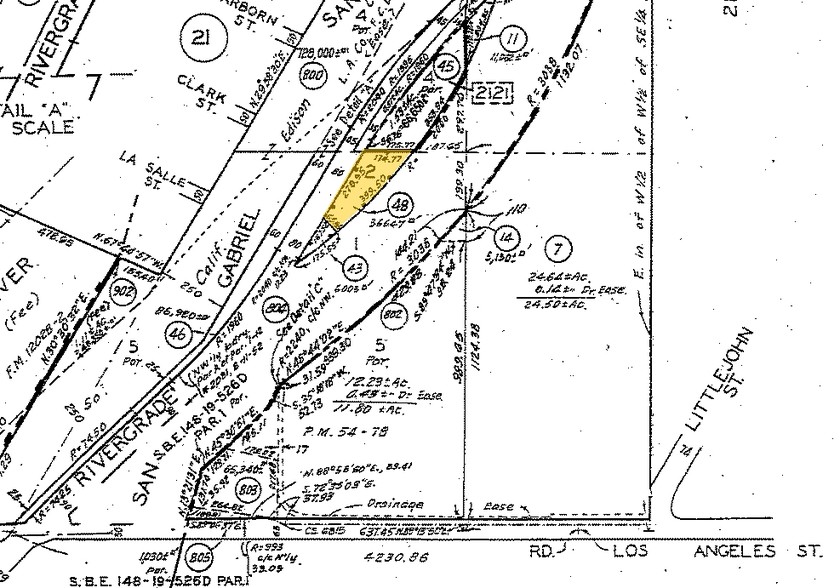 4850 Rivergrade Rd, Irwindale, CA for sale - Plat Map - Image 2 of 3