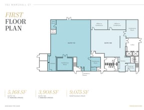 702 Marshall St, Redwood City, CA to rent Floor Plan- Image 1 of 1