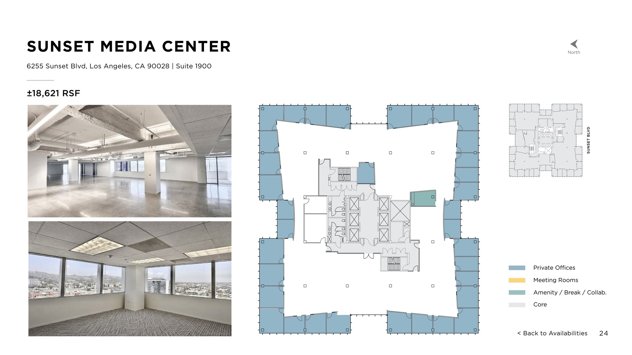 6255 W Sunset Blvd, Los Angeles, CA to rent Site Plan- Image 1 of 1
