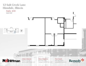 12 Salt Creek Ln, Hinsdale, IL for rent Floor Plan- Image 1 of 4