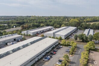 Stacey Bushes, Milton Keynes, BKM - Aerial  map view