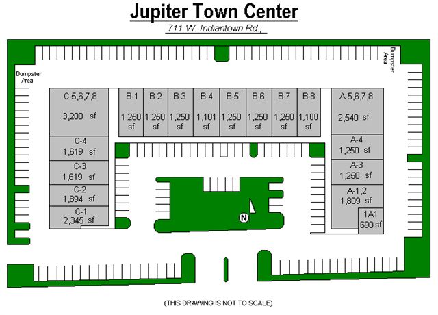 711 W Indian Town Rd, Jupiter, FL for rent - Site Plan - Image 3 of 4