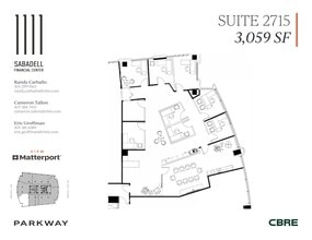 1111 Brickell Ave, Miami, FL to rent Site Plan- Image 1 of 4