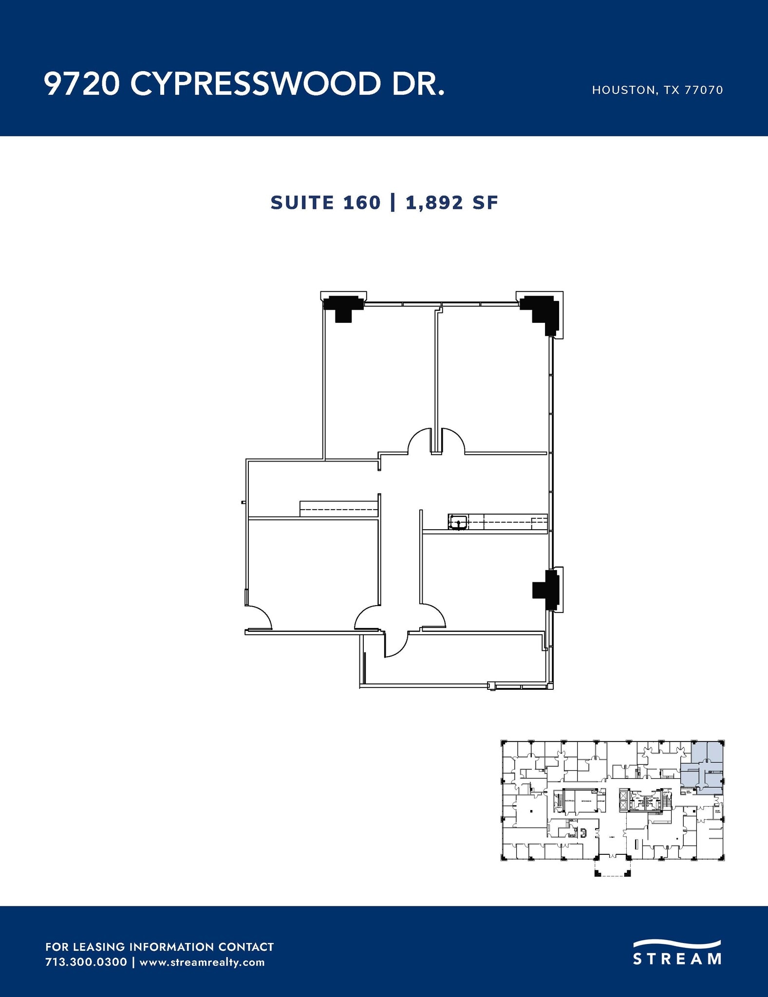 9720 Cypresswood Dr, Houston, TX to rent Floor Plan- Image 1 of 1