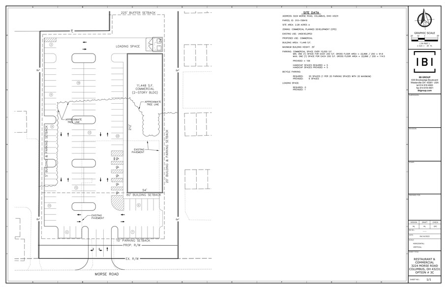 3224 Morse Rd, Columbus, OH for sale - Site Plan - Image 3 of 12