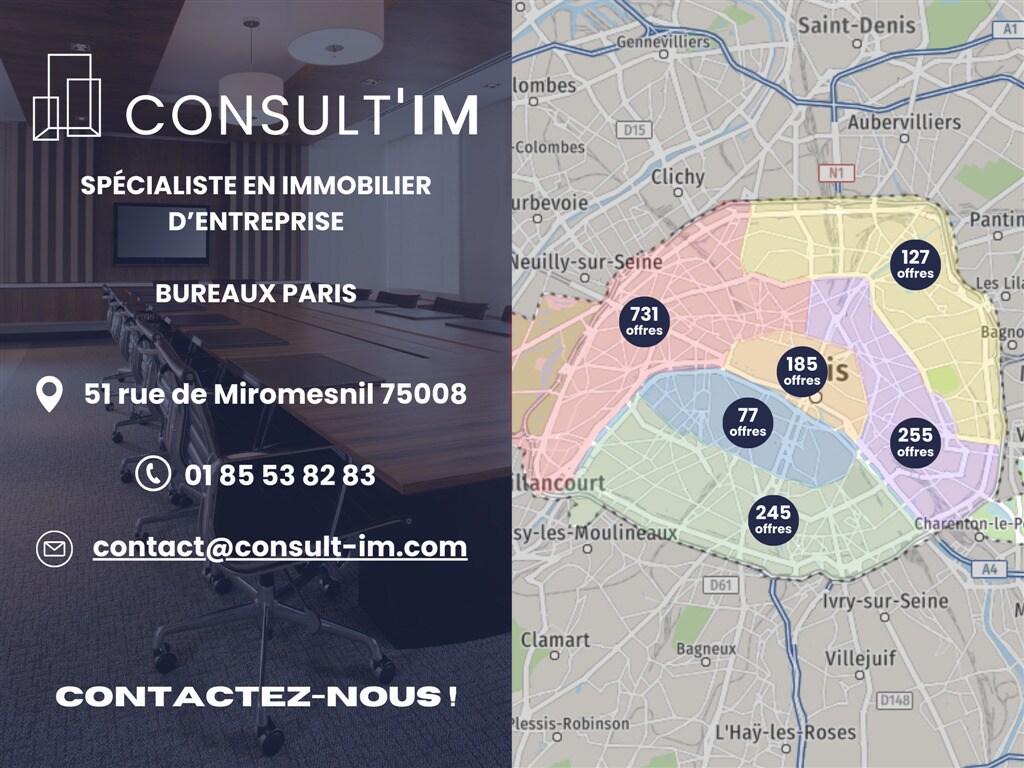 Office in Montreuil to rent Building Photo- Image 1 of 3