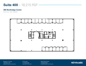 375 Northridge Rd, Atlanta, GA for rent Floor Plan- Image 1 of 2