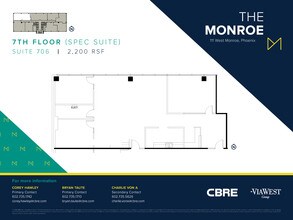 111 W Monroe St, Phoenix, AZ for sale Floor Plan- Image 1 of 1