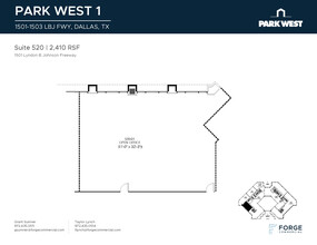 1501-1507 Lyndon B Johnson Fwy, Dallas, TX for rent Floor Plan- Image 2 of 3