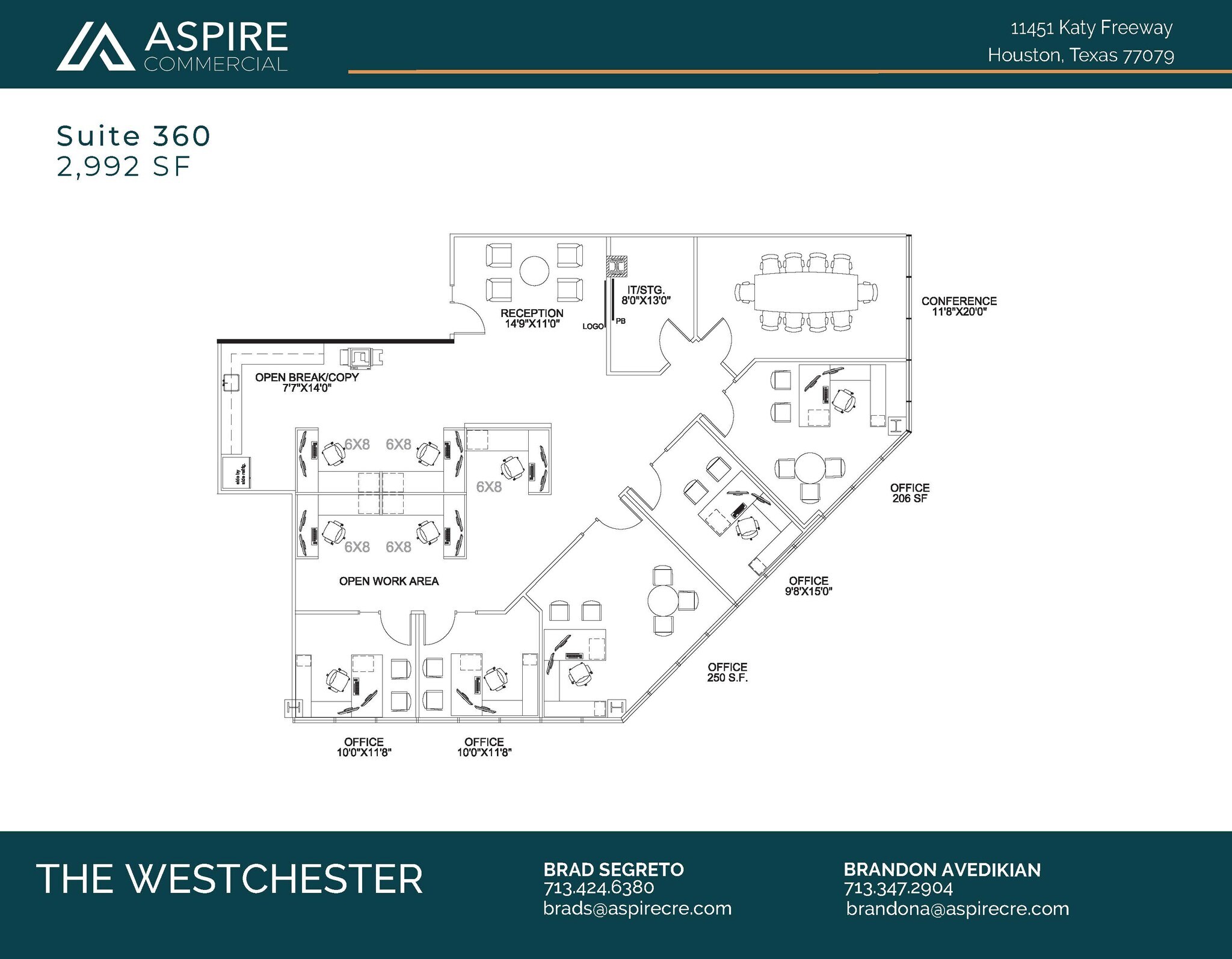 11451 Katy Fwy, Houston, TX to rent Floor Plan- Image 1 of 1