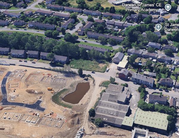 Holden Fold, Darwen for sale - Aerial - Image 2 of 3