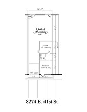 8240-8290 E 41st St, Tulsa, OK for rent Floor Plan- Image 1 of 1