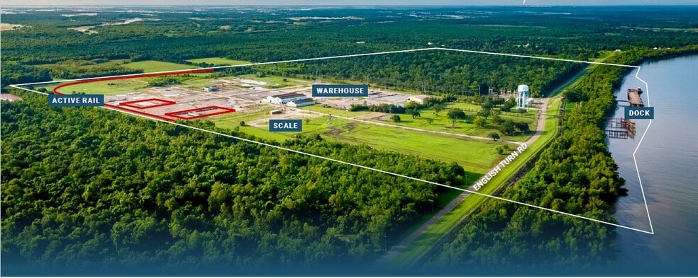 3607 English Turn Rd, Braithwaite, LA to rent - Aerial - Image 3 of 9