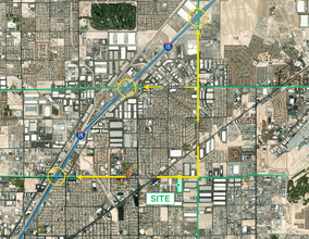 4025 E Cheyenne Ave, Las Vegas, NV - aerial  map view