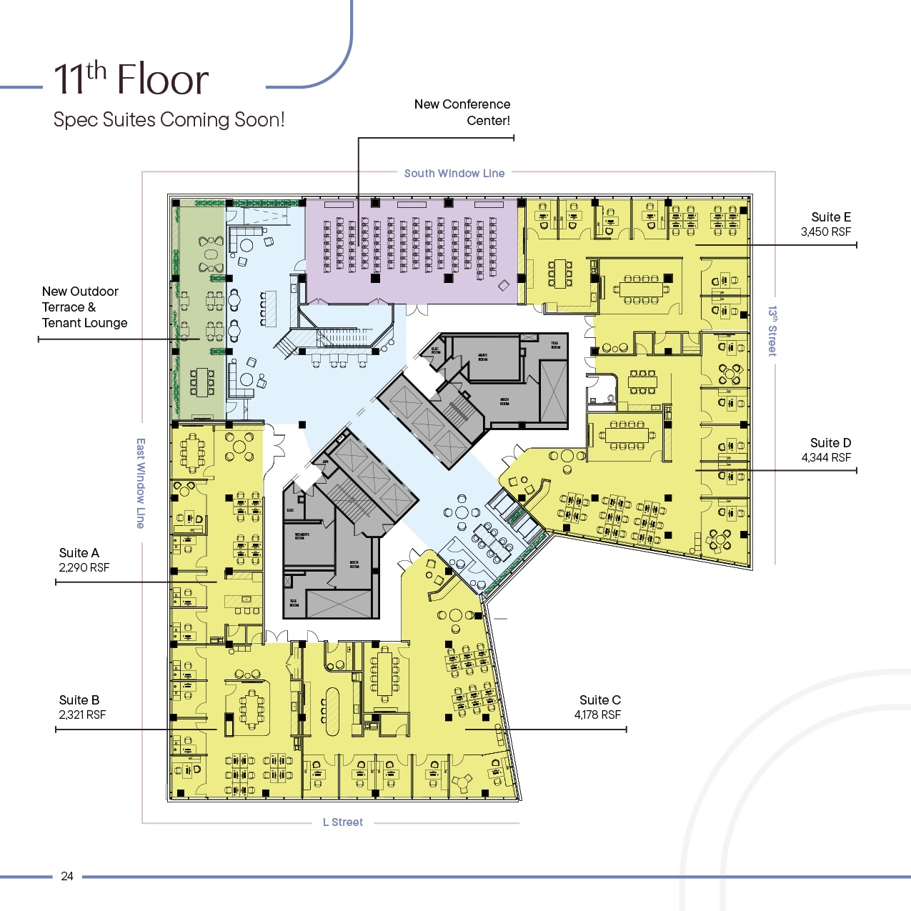 1220 L St NW, Washington, DC to rent Floor Plan- Image 1 of 1