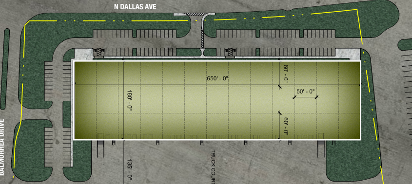 3700 N Dallas Ave, Lancaster, TX for sale - Site Plan - Image 2 of 2