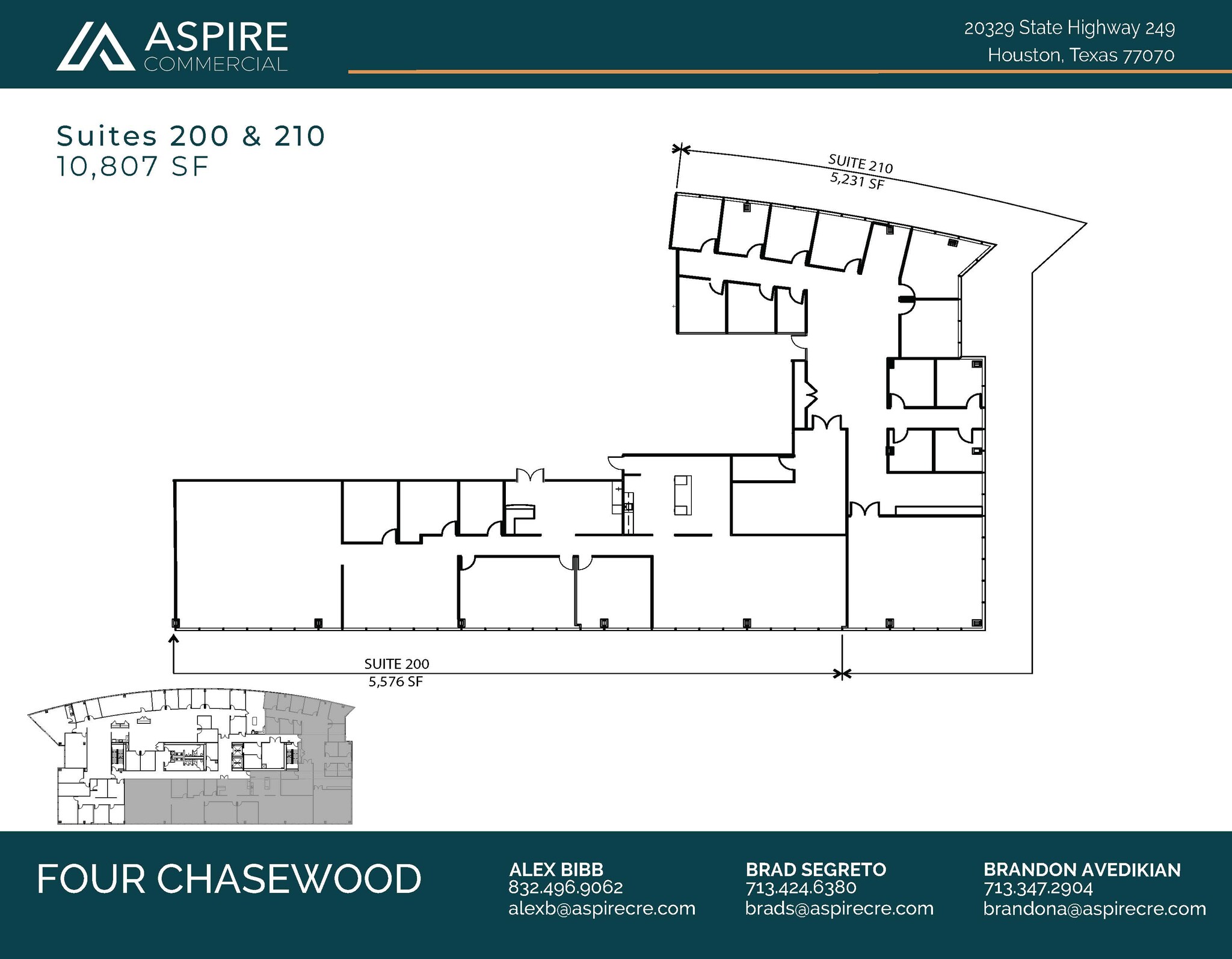 20333 State Highway 249, Houston, TX for rent Floor Plan- Image 1 of 2