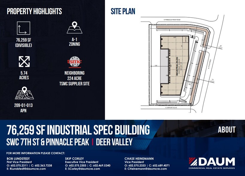 SWC 7th St & Pinnacle Peak Rd, Phoenix, AZ for sale - Building Photo - Image 1 of 5