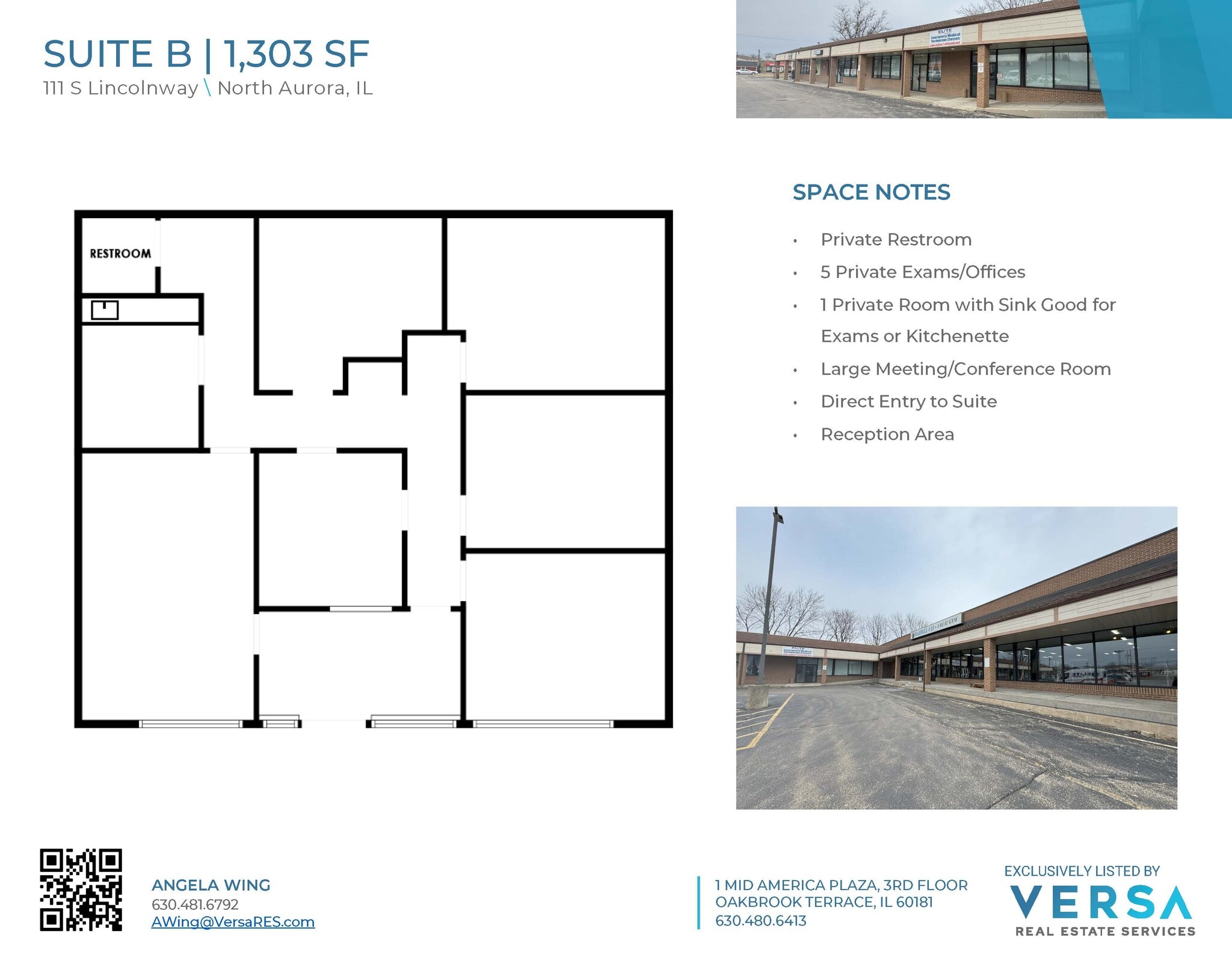 111 S Lincolnway, North Aurora, IL to rent Floor Plan- Image 1 of 1