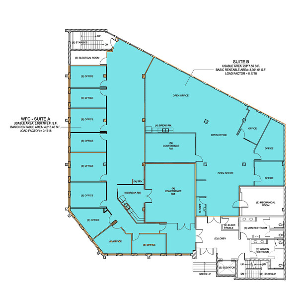 11440 San Vicente Blvd, Los Angeles, CA for rent - Floor Plan - Image 2 of 7