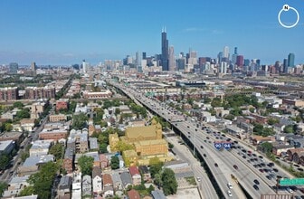 717 W 18th St, Chicago, IL - aerial  map view - Image1