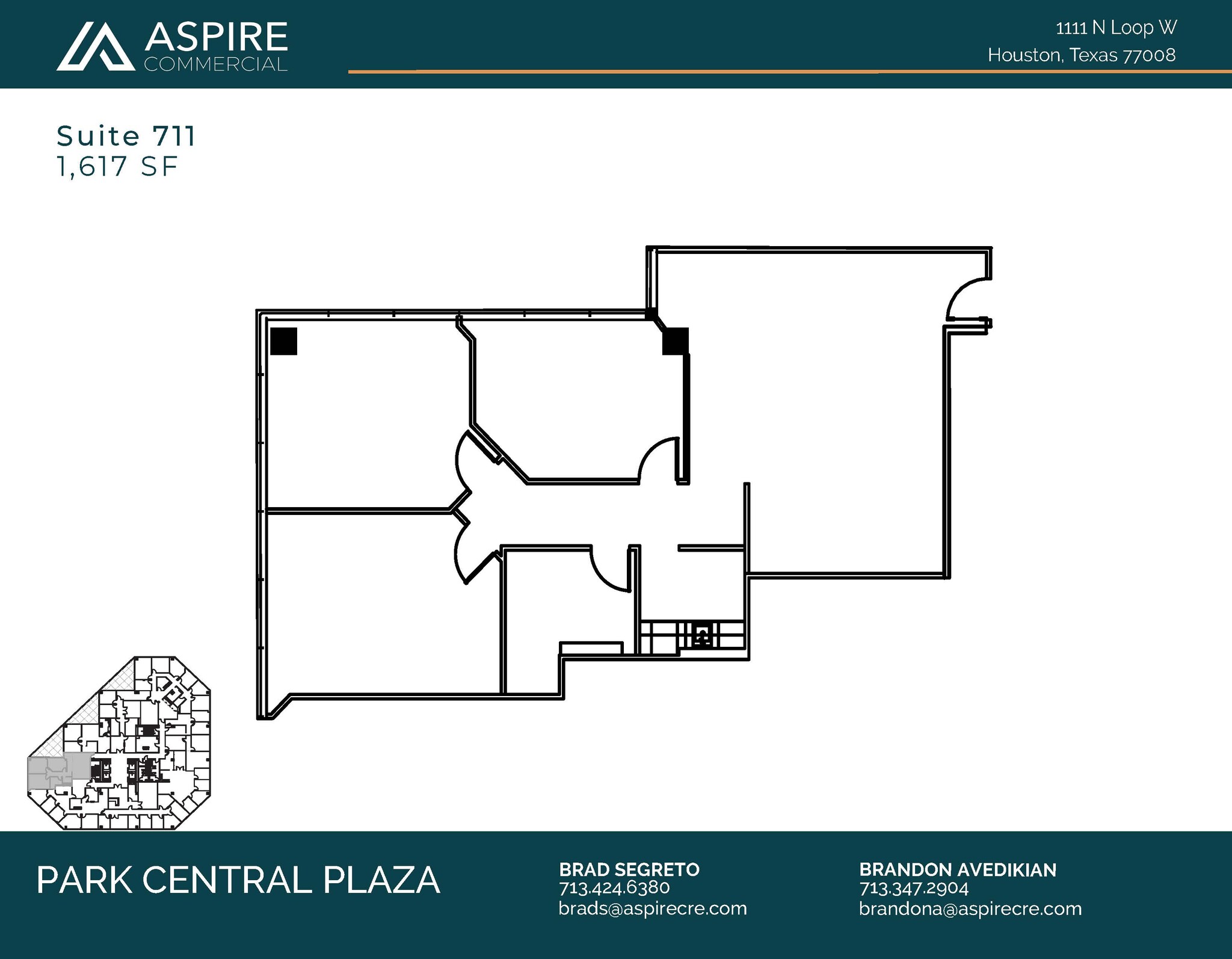 1111 N Loop W, Houston, TX for sale Floor Plan- Image 1 of 1