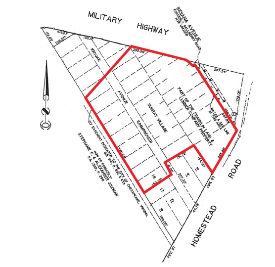 Military And Homestead, Chesapeake, VA for sale - Plat Map - Image 3 of 3