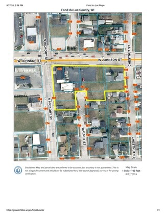 More details for 402 W Johnson St, Fond Du Lac, WI - Land for Sale