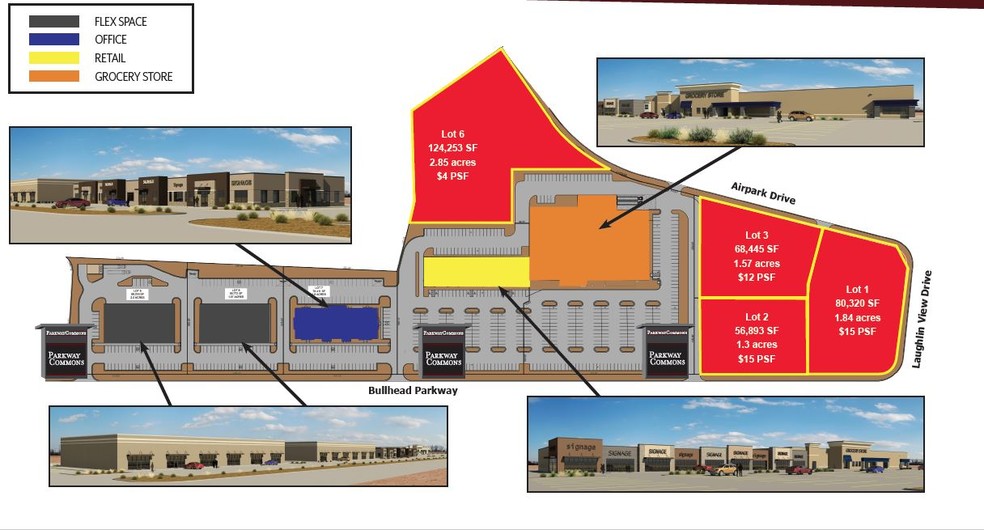 Bullhead Pky, Bullhead City, AZ for sale - Site Plan - Image 1 of 1