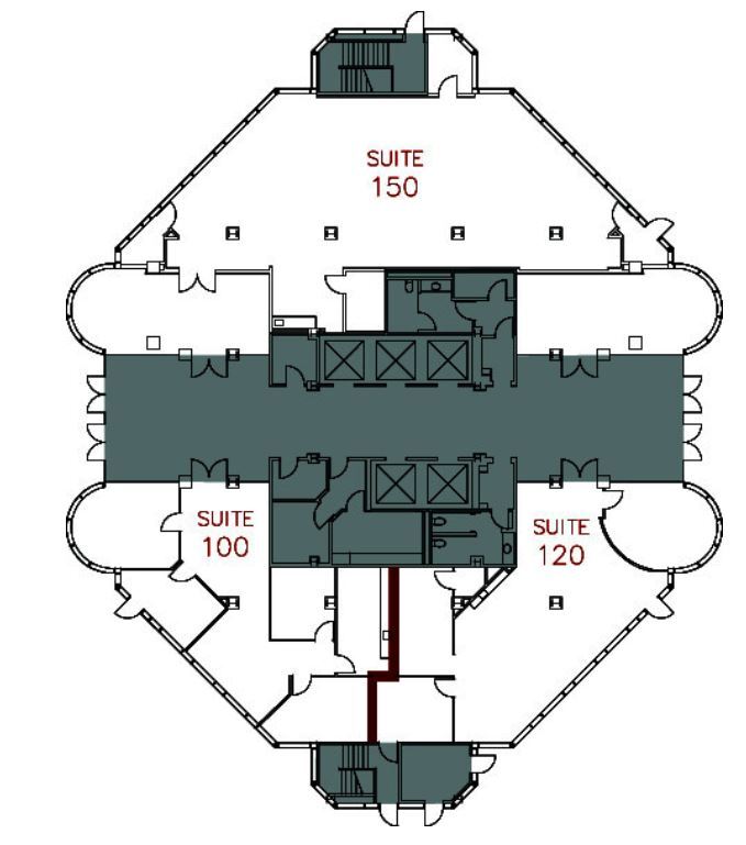 4270 Executive Sq, La Jolla, CA to rent Floor Plan- Image 1 of 1