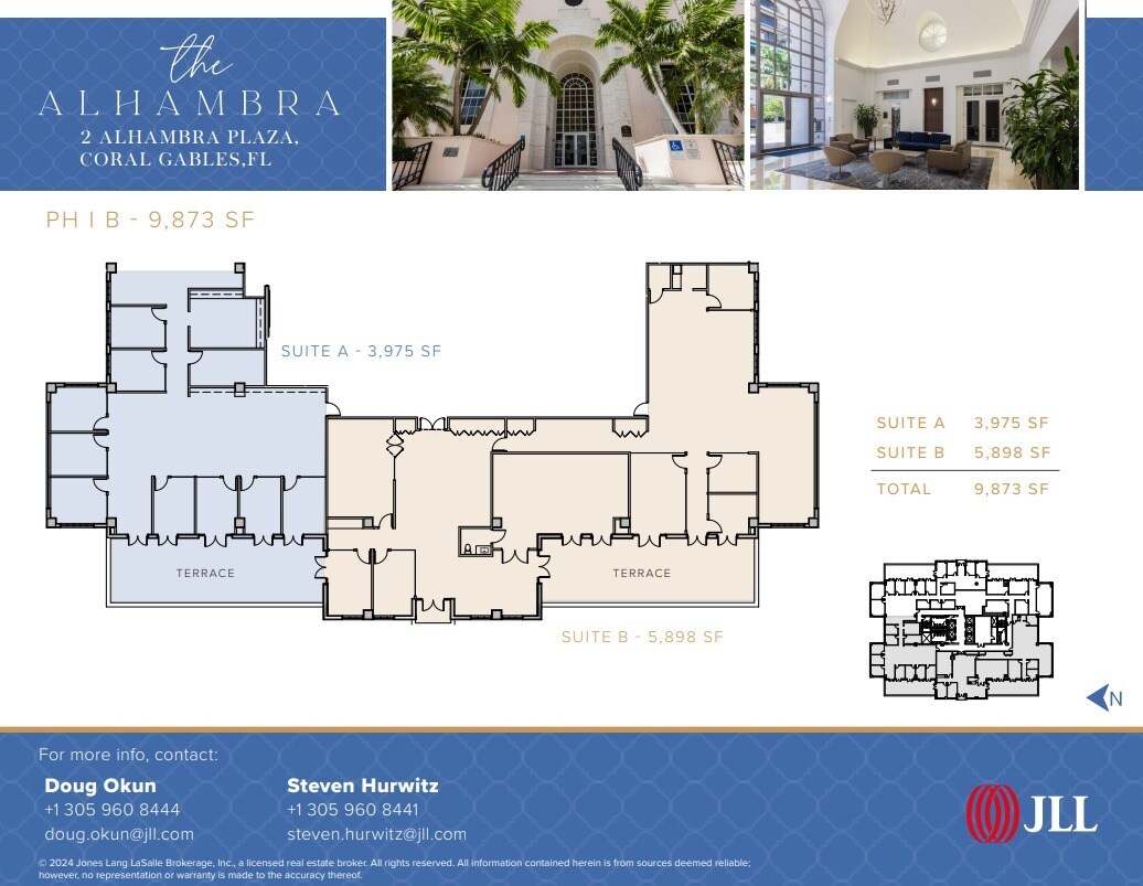 2 Alhambra Plz, Coral Gables, FL to rent Floor Plan- Image 1 of 1
