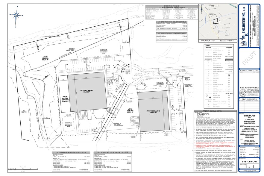 Valley & Timber Rd, Morgantown, PA for rent - Site Plan - Image 1 of 5