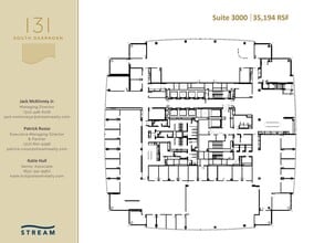 131 S Dearborn St, Chicago, IL to rent Floor Plan- Image 1 of 1
