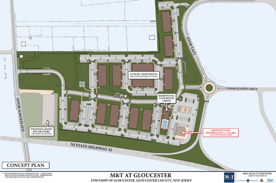 520 Davistown Rd, Blackwood, NJ for rent - Site Plan - Image 1 of 1