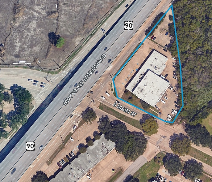 11155 S Main St, Houston, TX for sale - Aerial - Image 2 of 9